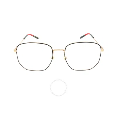 Gucci Open Box -  Demo Geometric Ladies Eyeglasses Gg0396o 001 56 In N/a