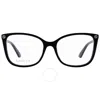 Gucci Demo Square Ladies Eyeglasses Gg0026o 001 53 In N/a