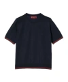 Gucci Open-necked Black Shirt In Black