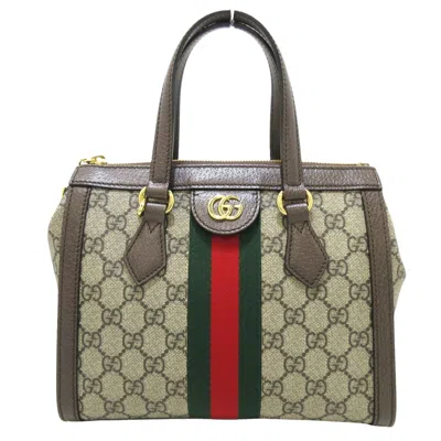Gucci Ophidia Beige Canvas Tote Bag ()
