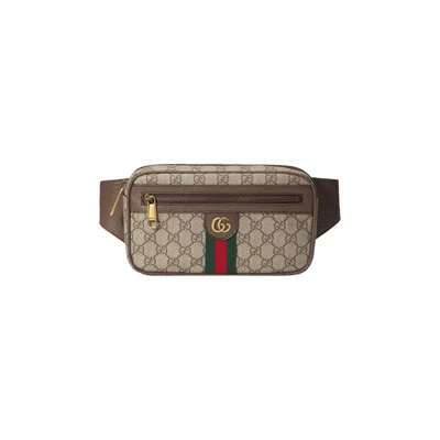 Pre-owned Gucci Ophidia Belt Bag 'soft Gg Supreme' In Tan