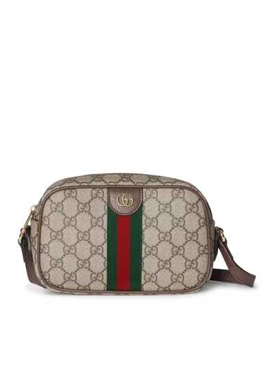 Gucci Ophidia Camera Bag Small Size In Brown