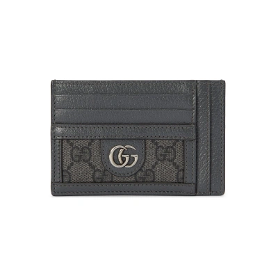 Gucci Stylish And Functional Gray Ophidia Gg Cardholder For Men