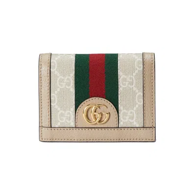 Gucci Ophidia Kartenetui Mit Gg In White