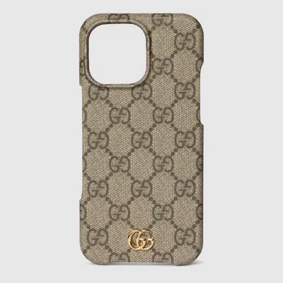 Gucci Ophidia Case For Iphone 16 Pro Max In Brown