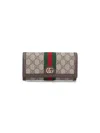 Gucci Chain Wallet Transformable Strap In Brown