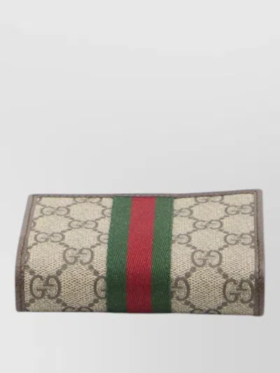 Gucci Ophidia Compact Trifold Wallet Logo Detail