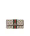 Gucci Ophidia Continental Wallet In Multi