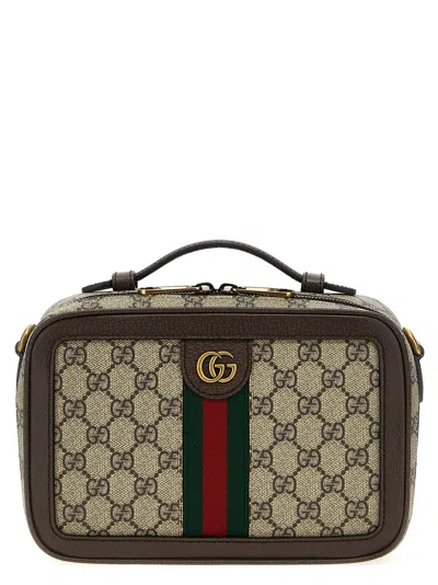Gucci Ophidia Crossbody Bags Multicolor In Neutral