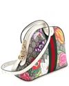 Gucci Ophidia Dome Shoulder Bag Flora Gg Coated Canvas Small (authentic Pre-loved)