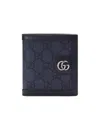 Gucci Ophidia Double G Card Case In Black
