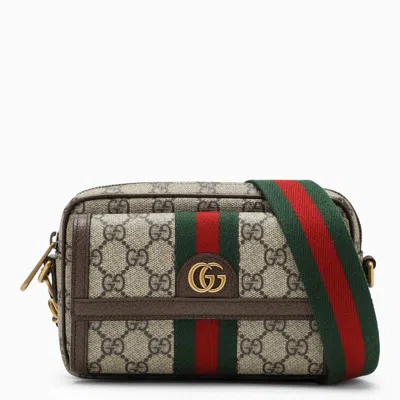 Gucci Ophidia Gg Beige Mini Bag Men In Cream