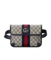 Gucci Ophidia Gg Belt Bag In Black
