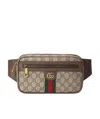 Gucci Ophidia Gg Belt Bag In Gray