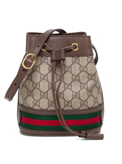Gucci Ophidia Gg Bucket Bag In Multicolor