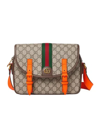 Gucci Ophidia Cross Body Bag In Nude