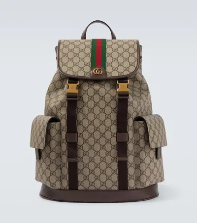 Gucci Ophidia Gg Canvas Large Backpack