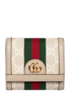 GUCCI OPHIDIA GG CARD CASE WALLET