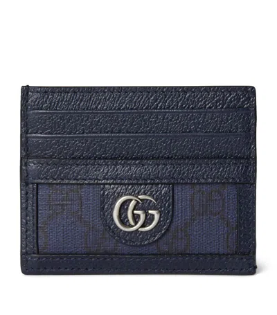 Gucci Ophidia Gg Card Holder In Blue