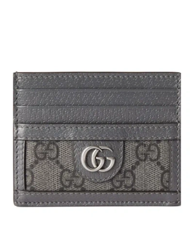 Gucci Ophidia Gg Cardholder In Gray