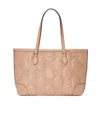 Gucci Medium Gg Matelassé Tote Bag In Nude