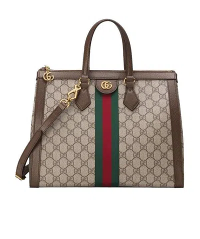GUCCI OPHIDIA MEDIUM TOP HANDLE BAG