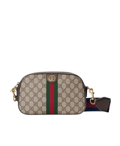Gucci Ophidia Small Crossbody Bag In Nude
