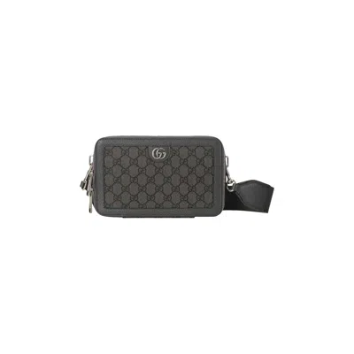 Pre-owned Gucci Ophidia Gg Mini Bag 'grey'