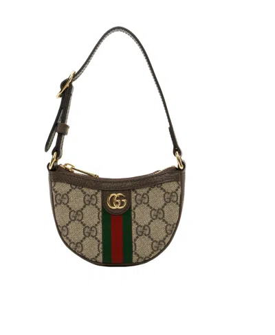 Gucci Ophidia Gg Mini Bag In Multicolor