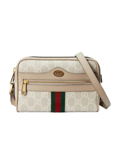Gucci Ophidia Gg Mini Bag In Nude | ModeSens