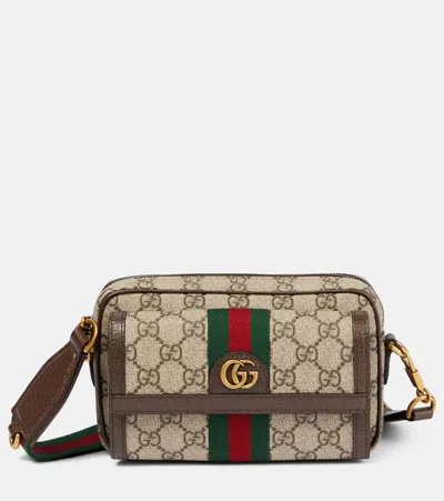 Gucci Ophidia Gg Mini Crossbody Bag In B.eb/n.acero/vrv