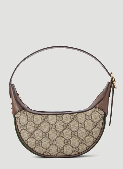 Gucci Ophidia Gg Mini Shoulder Bag In Beige
