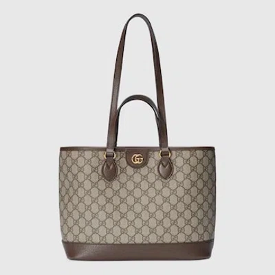 Gucci Ophidia Gg Mini Tote Bag In Beige