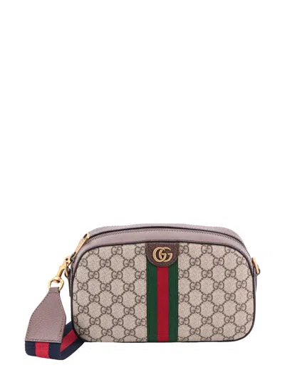 Gucci Ophidia Gg Shoulder Bag In Beige