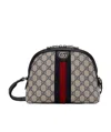 Gucci Ophidia Gg Shoulder Bag In Black