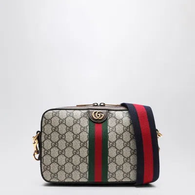 Gucci Ophidia Gg Shoulder Bag Men In Brown