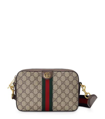 Gucci Ophidia Gg Shoulder Bag In Neutrals