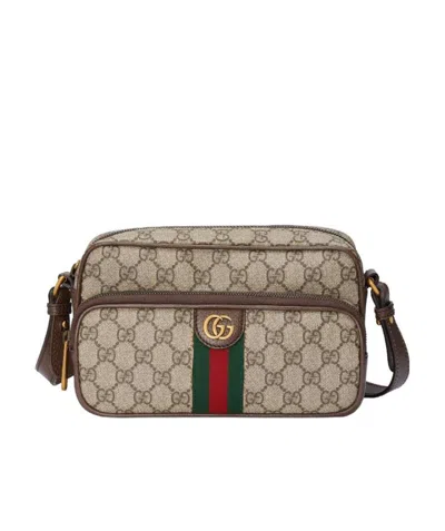 Gucci Ophidia Shoulder Bag In Nude