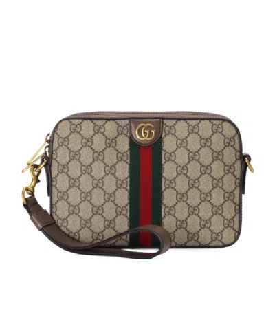 Gucci Ophidia Small Crossbody Bag In Nude