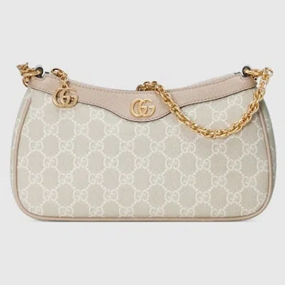 Gucci Ophidia Gg Small Handbag In Neutral