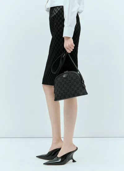 Gucci Ophidia Gg Small Shoulder Bag In Black