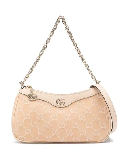 Gucci Ophidia Gg Small Shoulder Bag In Pink