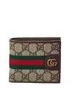 Gucci Icon Bi Fold Wallet And Cardholder In Brown