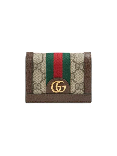 Gucci Ophidia Gg Supreme Fabric Wallet