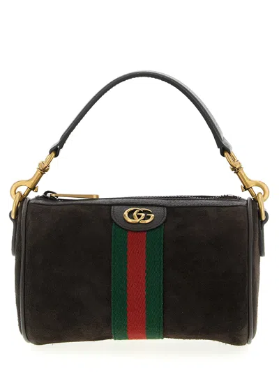 GUCCI OPHIDIA HAND BAGS BROWN