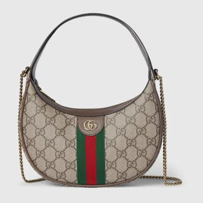 Gucci "ophidia" Handbag Small In Gray