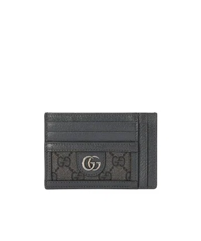 GUCCI GUCCI GG LOGO PLAQUE CARD HOLDER