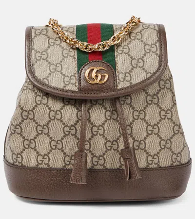 Gucci Ophidia Medium Gg Canvas Backpack