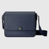 Gucci Ophidia Medium Messenger Bag In Blue