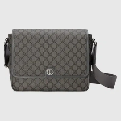 Gucci Ophidia Messenger Bag In Grey